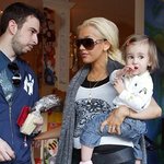 Christina Aguilera Jordan Baby Shopping