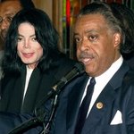 Michael Jckson Al Sharpton 8 Juillet 2002